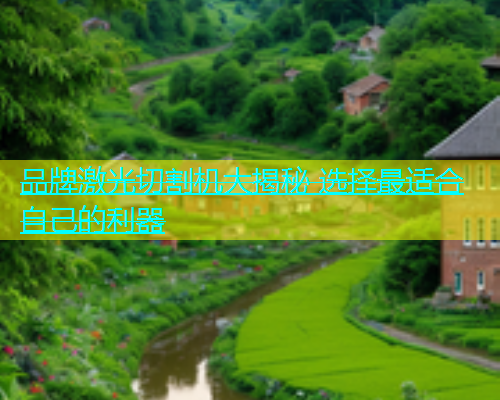 品牌激光切割机大揭秘 选择最适合自己的利器(图1)