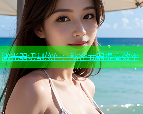 激光器切割软件：秘密武器提高效率(图1)